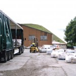 Contalmaison Cairn - loading the lorry