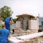 Contalmaison Cairn 2004 - fixing the minor panel