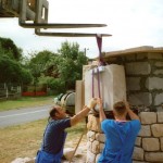 Contalmaison Cairn 2004 - the 15th Royal Scots panel