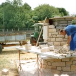 Contalmaison Cairn 2004 - mortar and stone