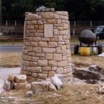 Contalmaison Cairn 2004 - ready for time capsule