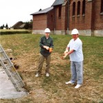 Contalmaison Cairn 2004 - Jack with Davie Turner