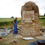 Contalmaison Cairn 2004 - a wee bit of pointing