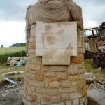 Contalmaison Cairn 2004 - waiting for the Colonel