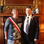 Maire and Edinburgh's Lord Provost